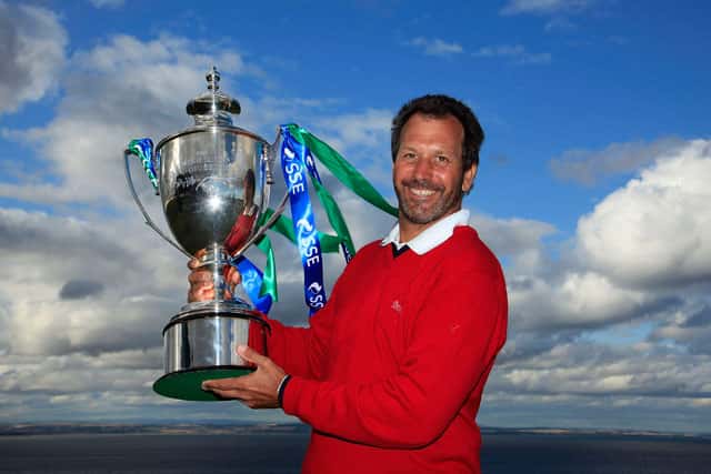 Santiago Luna wins the SSE Scottish Senior Open 2013 Santiago Luna wins the SSE Scottish Senior Open 2013
