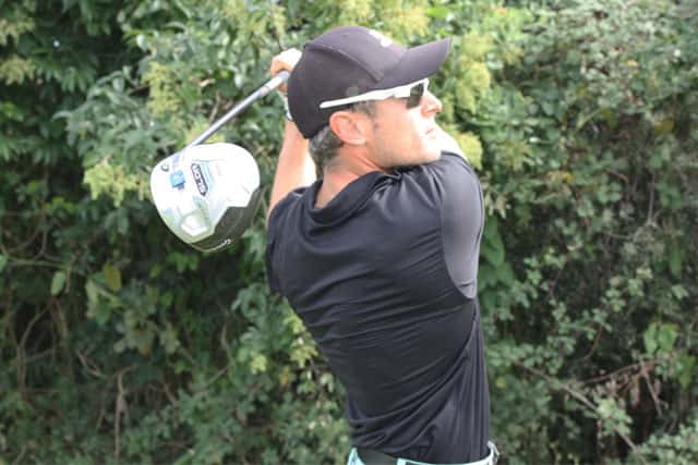 Test MyGolfWay.com: Carlos Vivas probando el driver SLDR