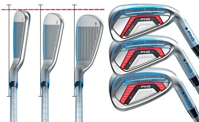 Ping - The i25 irons, a progressive set with distance