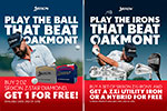 Srixon – Dos campañas irresistibles para jugar con el material que conquistó el inexpugnable campo de Oakmont