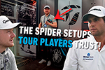 TaylorMade Golf – No todos los putters Spider son iguales: cuatro de sus formas de confianza en el DP World Tour